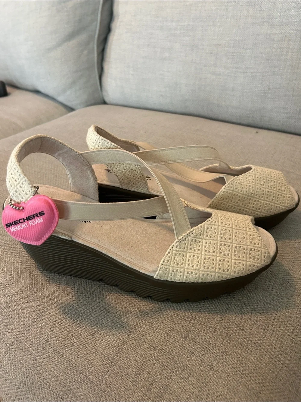 Skechers wedge sandals